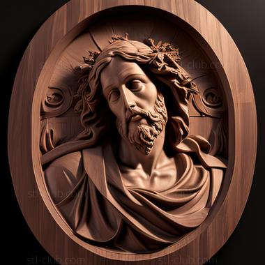 3D model st jesus (STL)